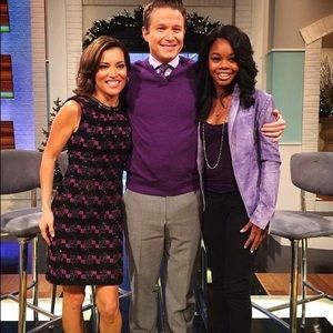 Light acid wash lavender leather jacket.